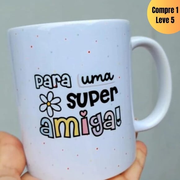 Arquivo Digital Coleção Amizade Caneca Básica -263