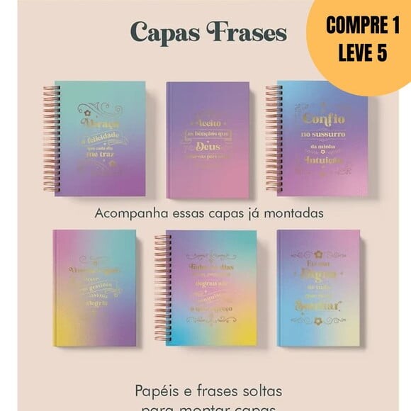 Arquivo Digital Coleção Capas Frases -4783