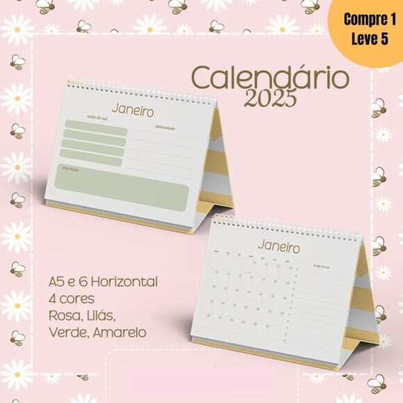 Arquivo Digital Coleção Doce Mel Agenda 2025 -679