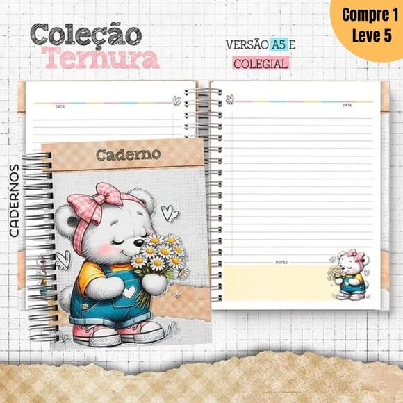 Arquivo Digital Coleção Ternura Kit Escolar 2025 -852
