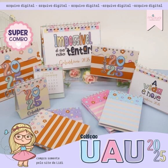 Arquivo Digital Coleção Uau 2025 Super Combo - 186