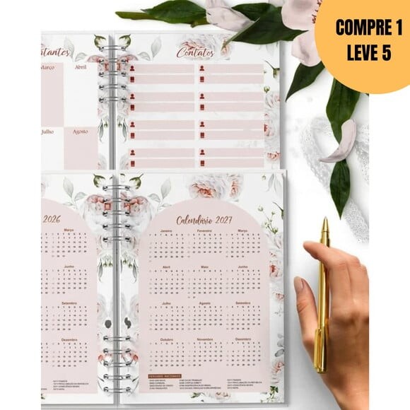 Arquivo Digital Combo 10 Agendas 2026 Believe -6177