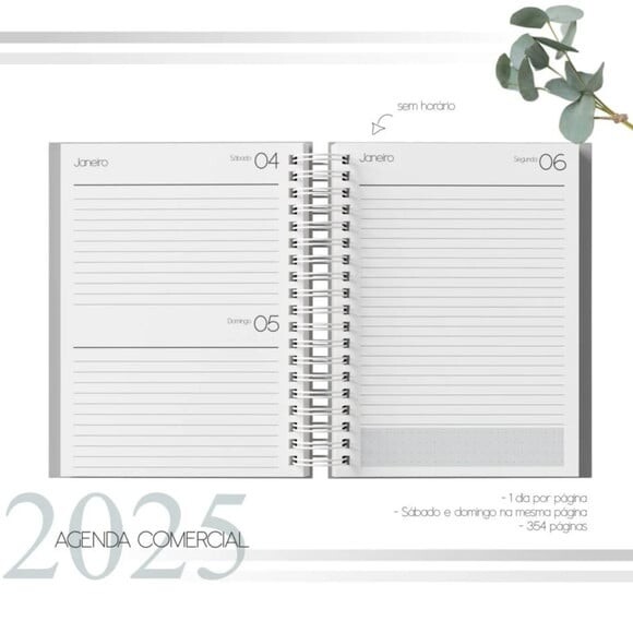 Arquivo Digital Combo Agenda Comercial Datada 2025 -1007