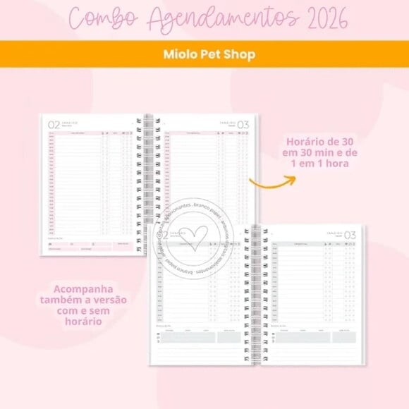 Arquivo Digital Combo Agendamentos 2026 -5488
