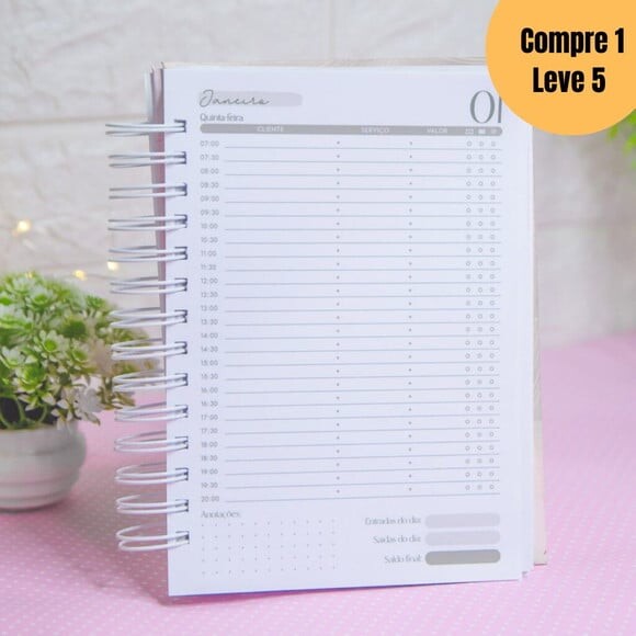Arquivo Digital Combo Agendamentos 2026 + Perm Datado -5195