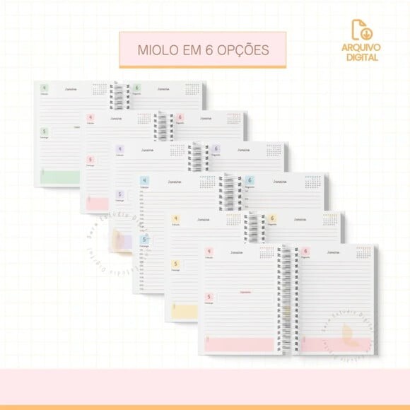 Arquivo Digital Combo Agendas A5 2025-637