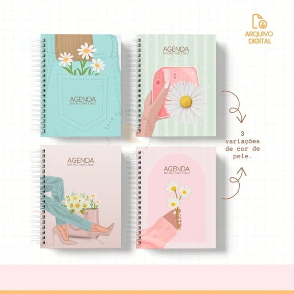 Arquivo Digital Combo Agendas A5 2025-637