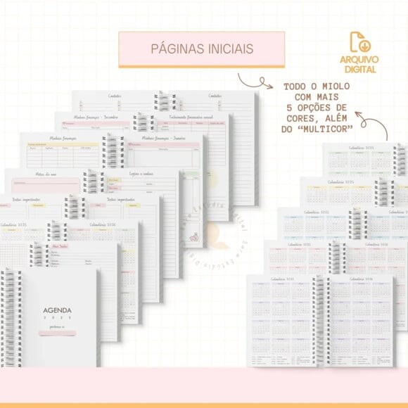 Arquivo Digital Combo Agendas A5 2025-637