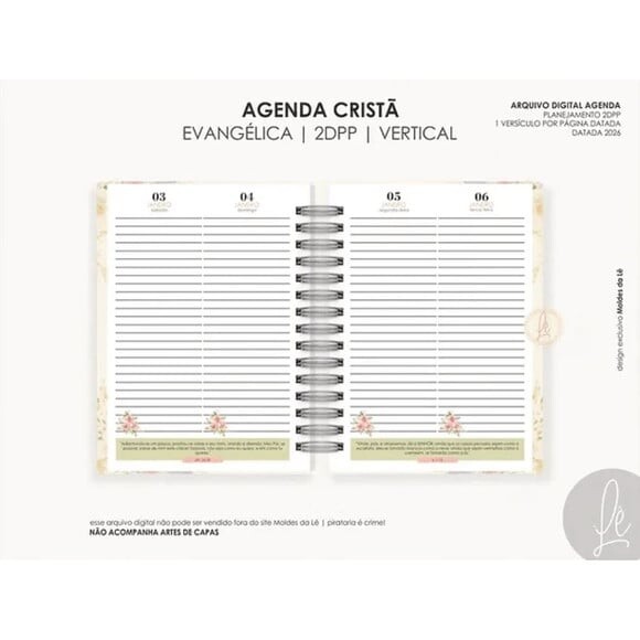Arquivo Digital Combo Agendas Evangélicas Datadas -4877