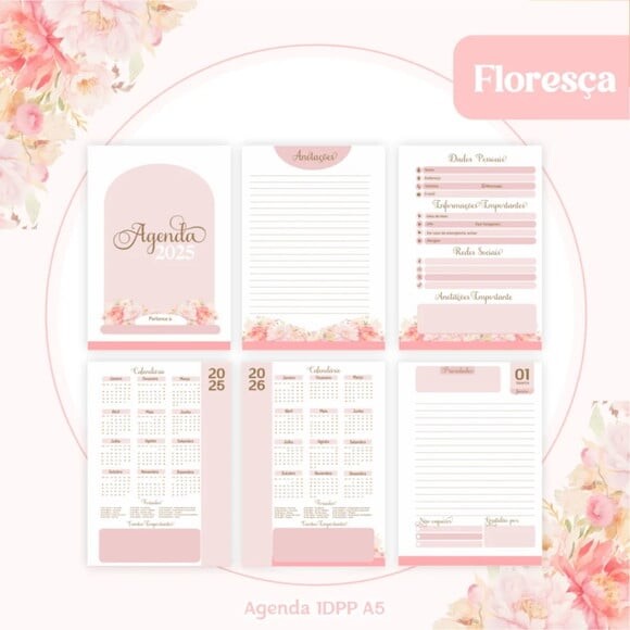 Arquivo Digital Combo Agendas Floresça 2025 -317
