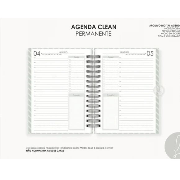 Arquivo Digital Combo Agendas Permanentes 2026 -4525