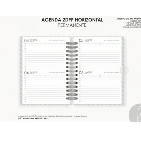 Arquivo Digital Combo Agendas Permanentes 2026 -4525