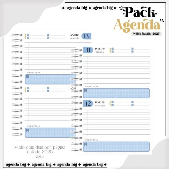 Arquivo Digital Combo Agendas Universitárias 2025 - 254