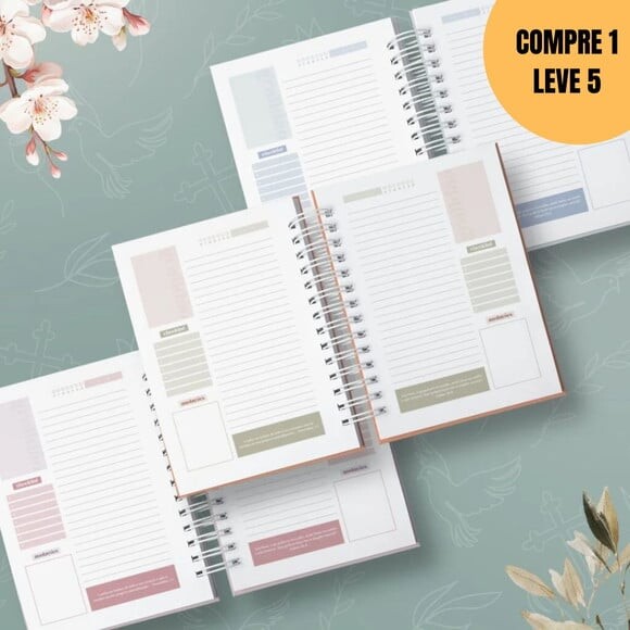 Arquivo Digital Combo Agendas Versículos Permanentes+datada