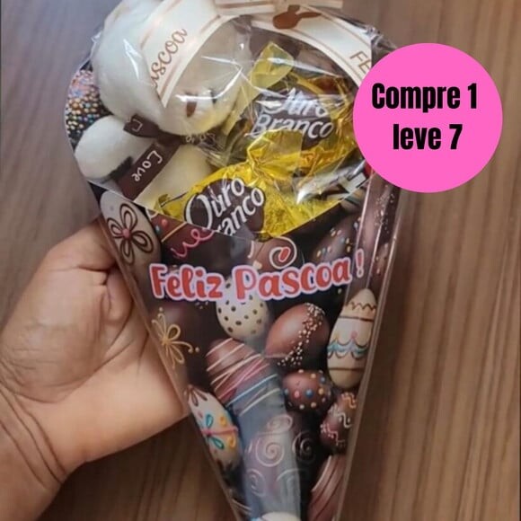 Arquivo Digital Combo Cones para Bombom + Moldes - 6539