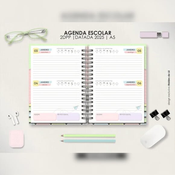 Arquivo Digital Combo Datado Agenda 2025 -165