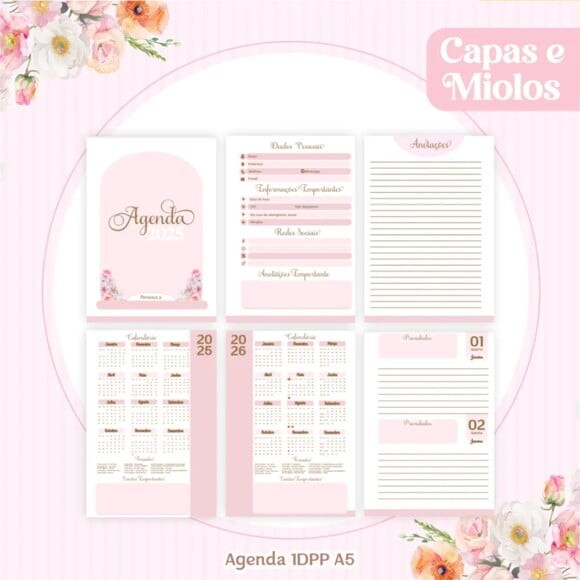 Arquivo Digital Combo Floral Rosê 2025 -364