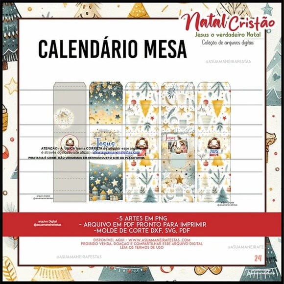 Arquivo Digital Combo Jesus o Verdadeiro Natal -201