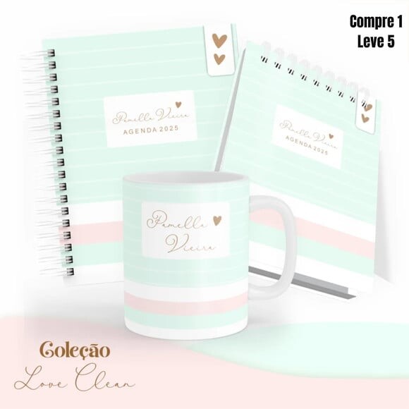 Arquivo Digital Combo Love Clean Agenda 2025 -743