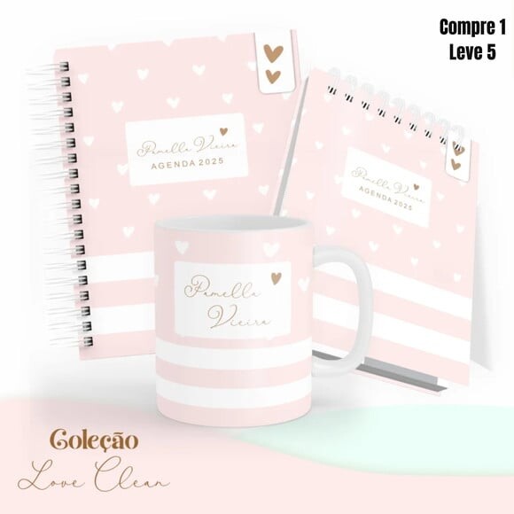 Arquivo Digital Combo Love Clean Agenda 2025 -743