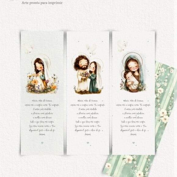 Arquivo Digital Combo Maria Mãe de Fé Dia das Mães - 3168