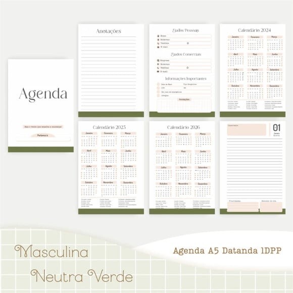 Arquivo Digital Combo Masculina Neutra Verde 2025 -915
