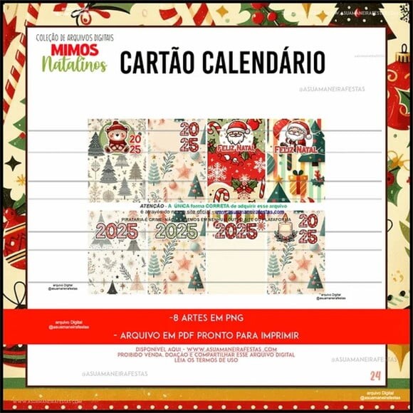 Arquivo Digital Combo Mimos Natalinos -520