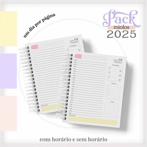 Arquivo Digital Combo Miolos Agenda Feminina 2025 -192