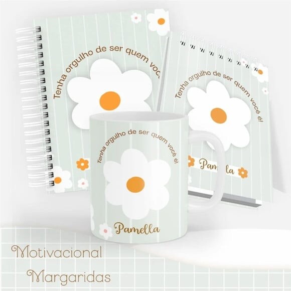 Arquivo Digital Combo Motivacional Margaridas 2025 -930