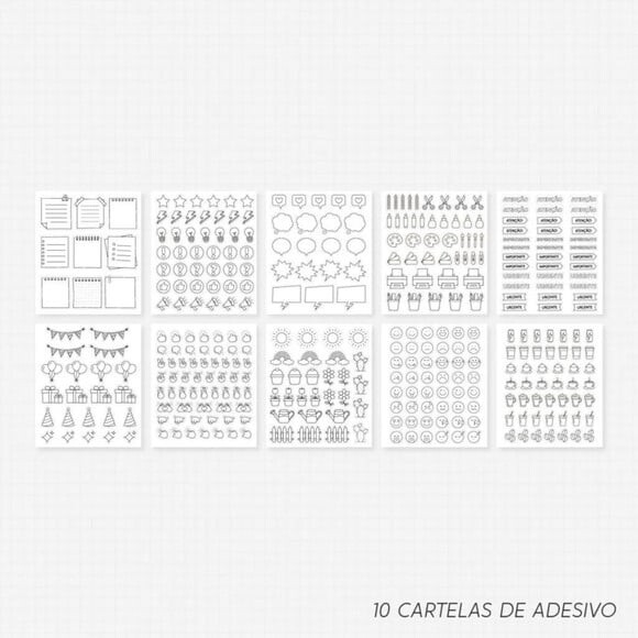 Arquivo Digital Combo Planner para Colorir 2026 -4522