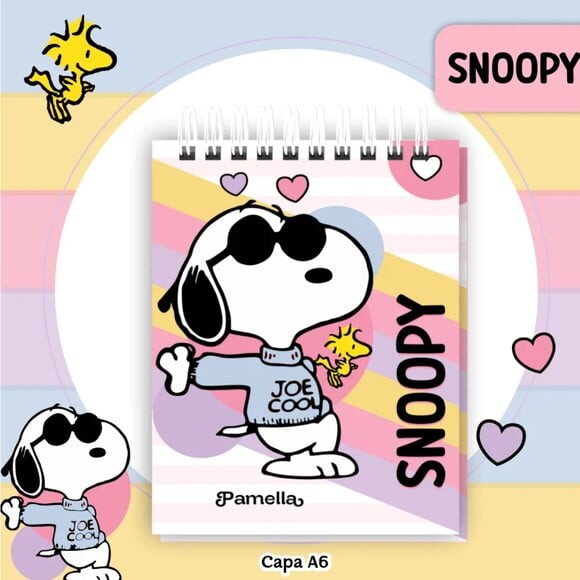 Arquivo Digital Combo Snoopy Capas e Miolos 2025 -635