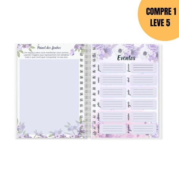 Arquivo Digital Devocional Flores Rosa Canva -4702