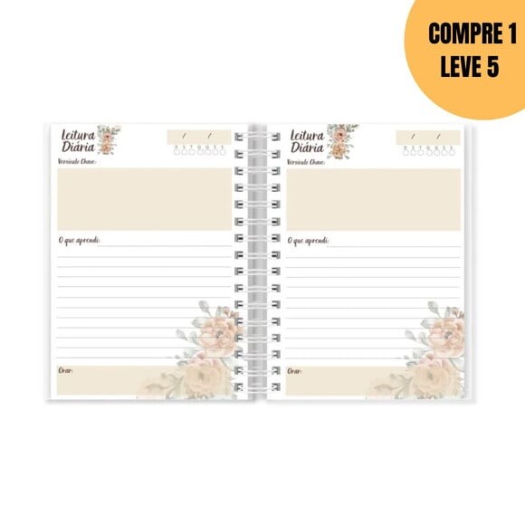 Arquivo Digital Devocional Janela Floral Canva -4682
