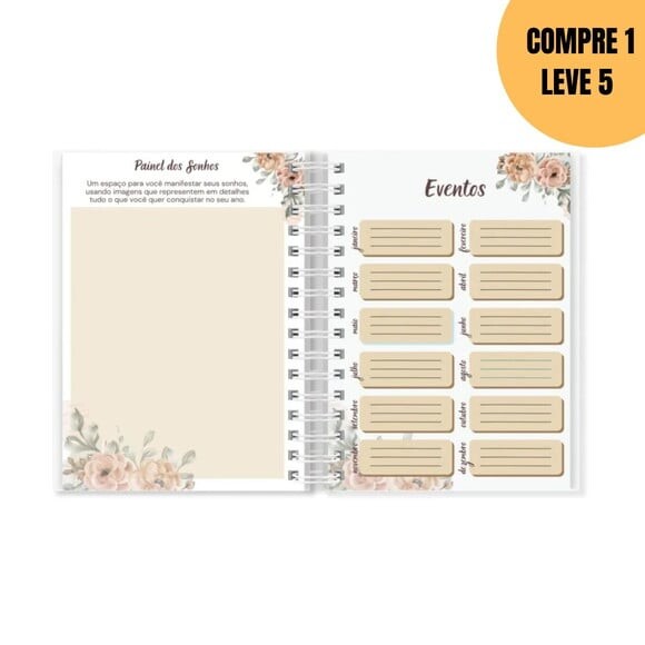 Arquivo Digital Devocional Janela Floral Canva -4682