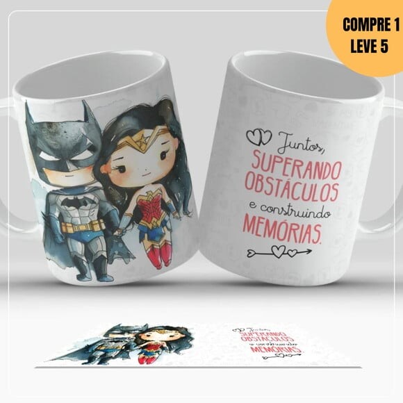 Arquivo Digital Dia dos Namorados Arte para Canecas -3341