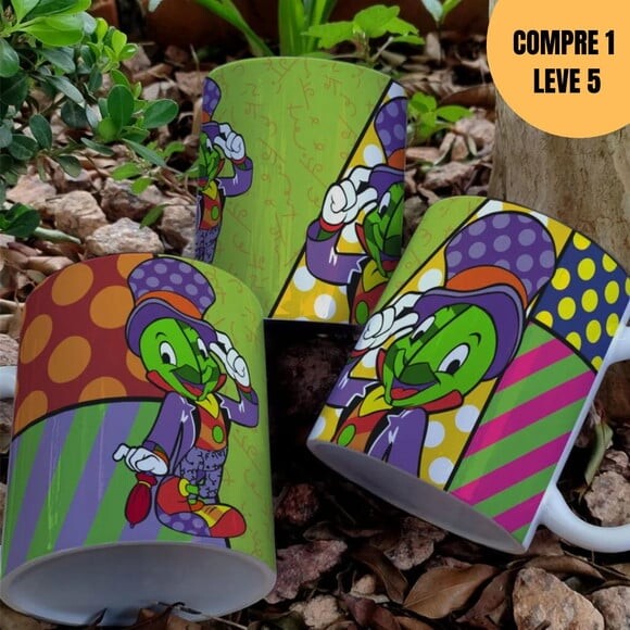 Arquivo Digital Disney Color Estampas Canecas -4825