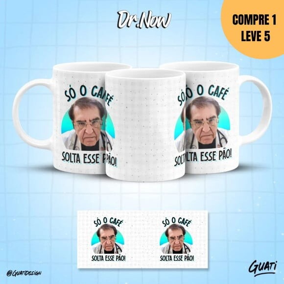 Arquivo Digital Dr. Now Arte para Caneca -2136