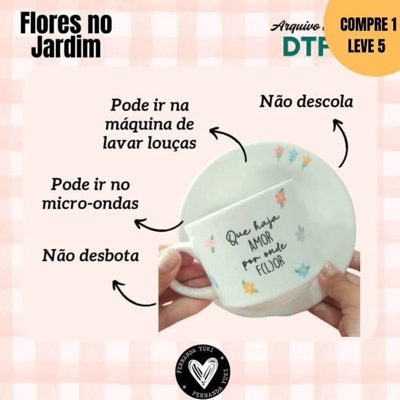Arquivo Digital Dtf Uv Flores do Jardim -3163