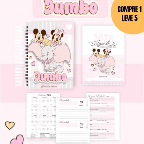 Arquivo Digital Dumbo Agendas e Planners 2026 -5654