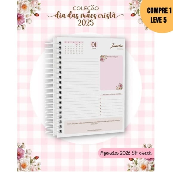 Arquivo Digital Floral Rosa Dia das Mães -3082