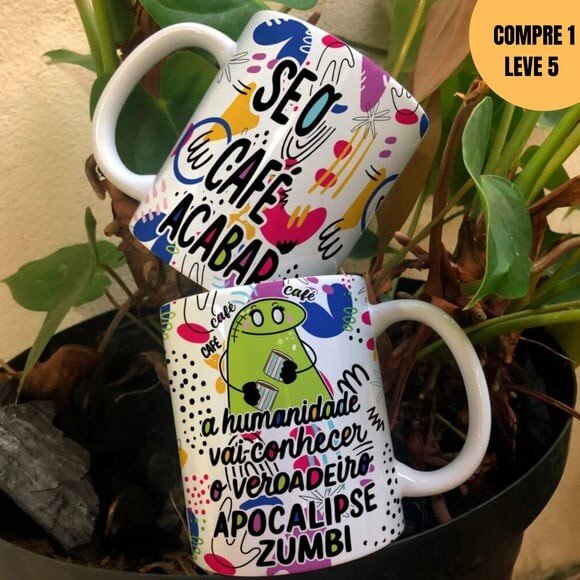 Arquivo Digital Flork Café Artes para Canecas -3384