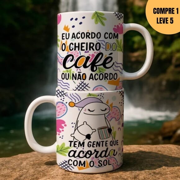 Arquivo Digital Flork Café Artes para Canecas -3384