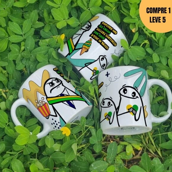 Arquivo Digital Flork Memes Artes para Canecas -3385