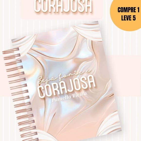 Arquivo Digital Forte e Corajosa Agendas Planners -5130