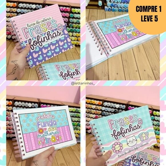 Arquivo Digital Frases Fofinhas Livro de Colorir -2295