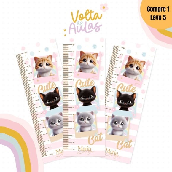 Arquivo Digital Gato Kit Escolar 2025 -760