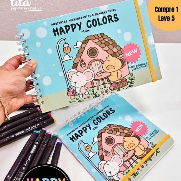 Arquivo Digital Happy Colors Kit Escolar 2025 -759