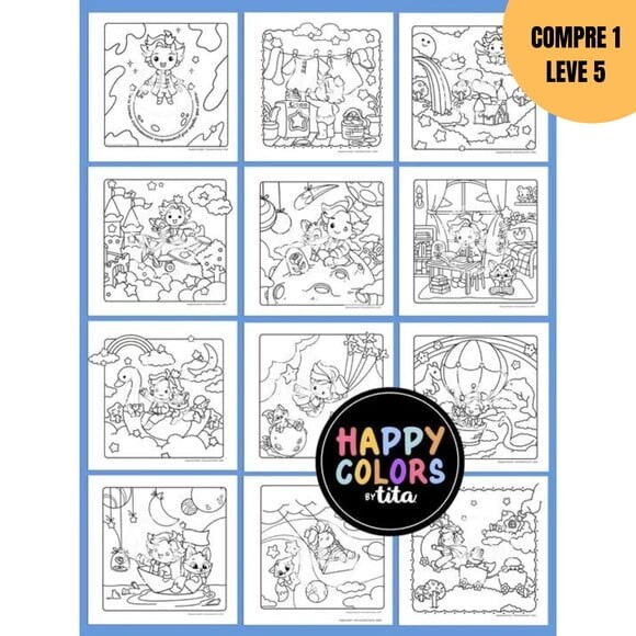 Arquivo Digital Happy Colors Vol 7 Pequeno Príncipe -2770