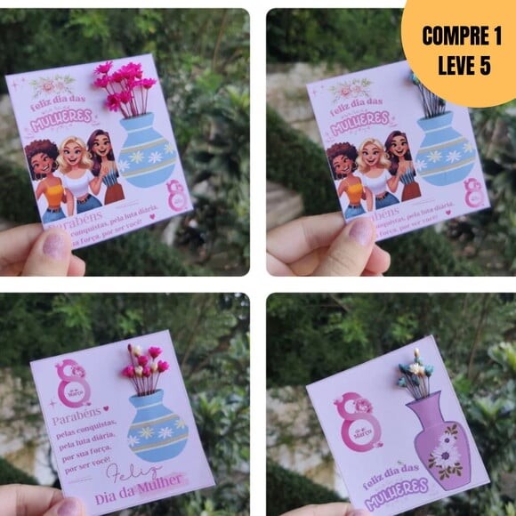 Arquivo Digital Kit 15 Mimos Dia da Mulher -2022