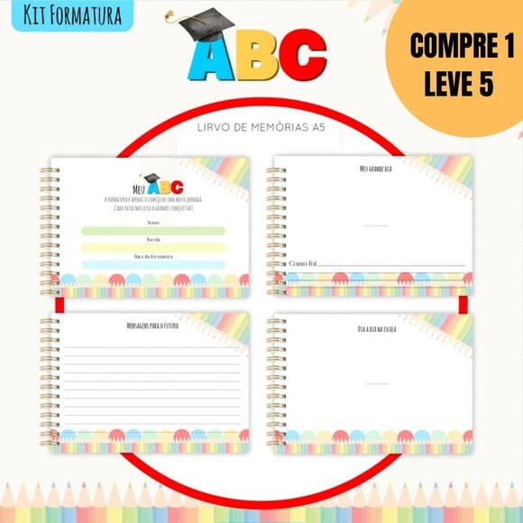 Arquivo Digital Kit Abc Formatura - 5508